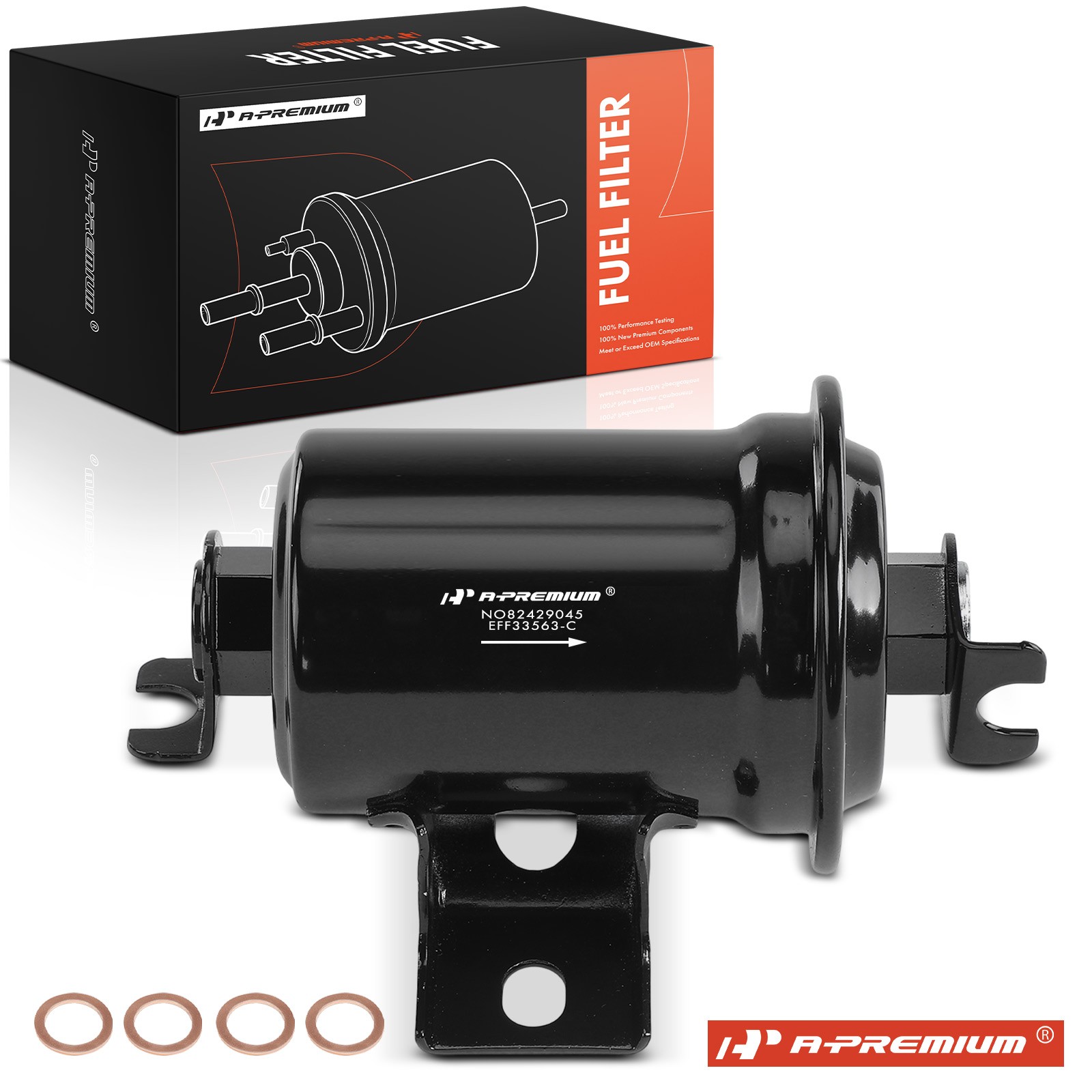 A-Premium Complete In Line Fuel Filter for Toyota Land Cruiser Lexus LX450 4.5L