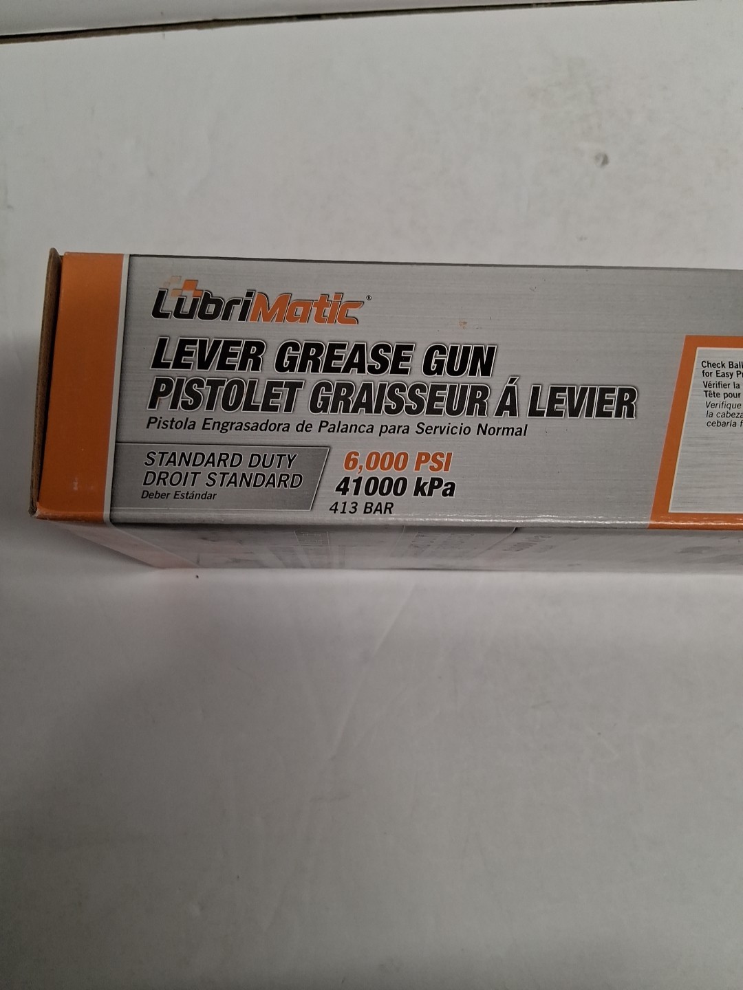 LUBMATIC Lever Grease Gun 30-203