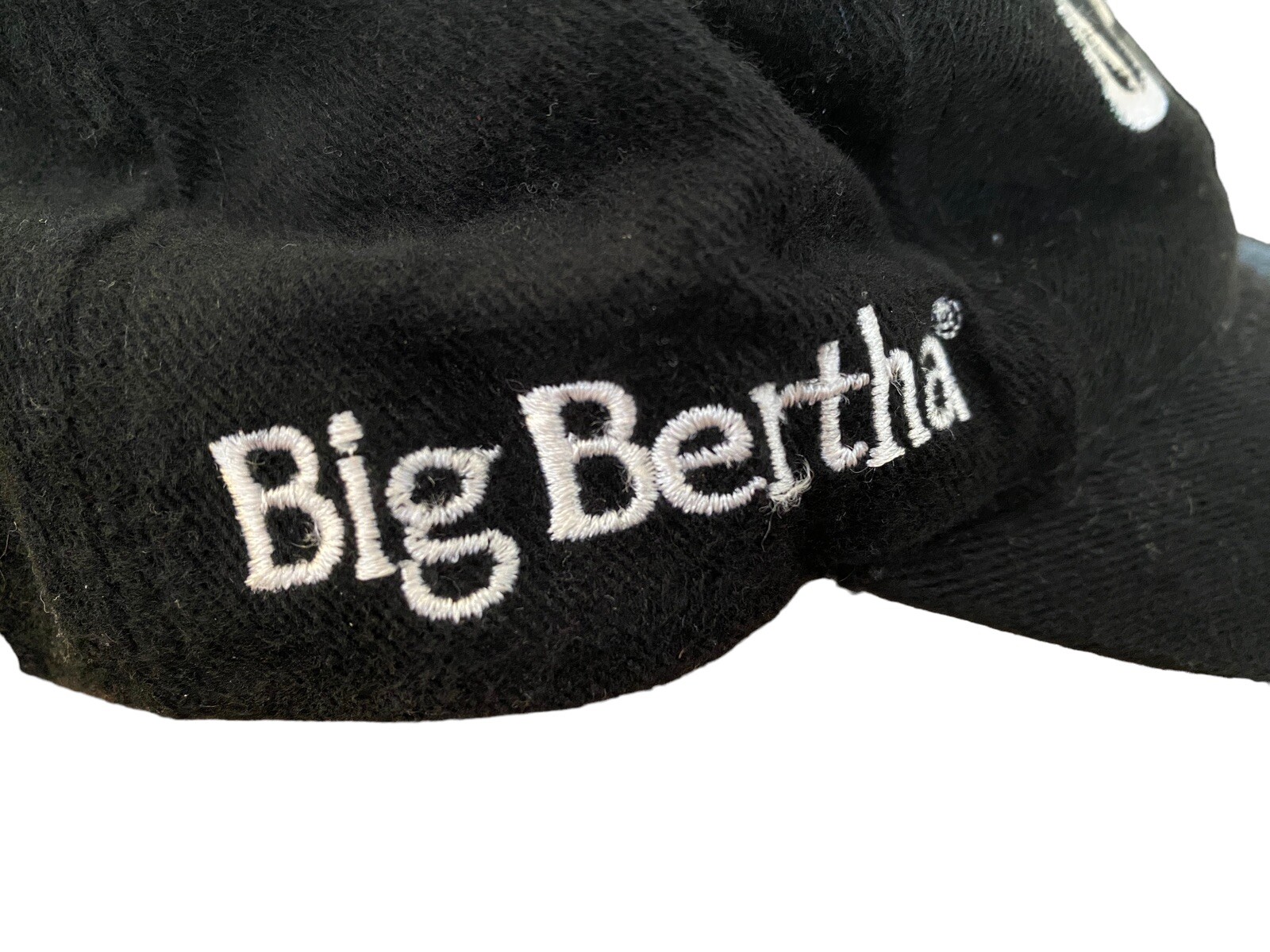 Callaway Golf Big Bertha Black Strapback Baseball Cap Sports Specialties Tag