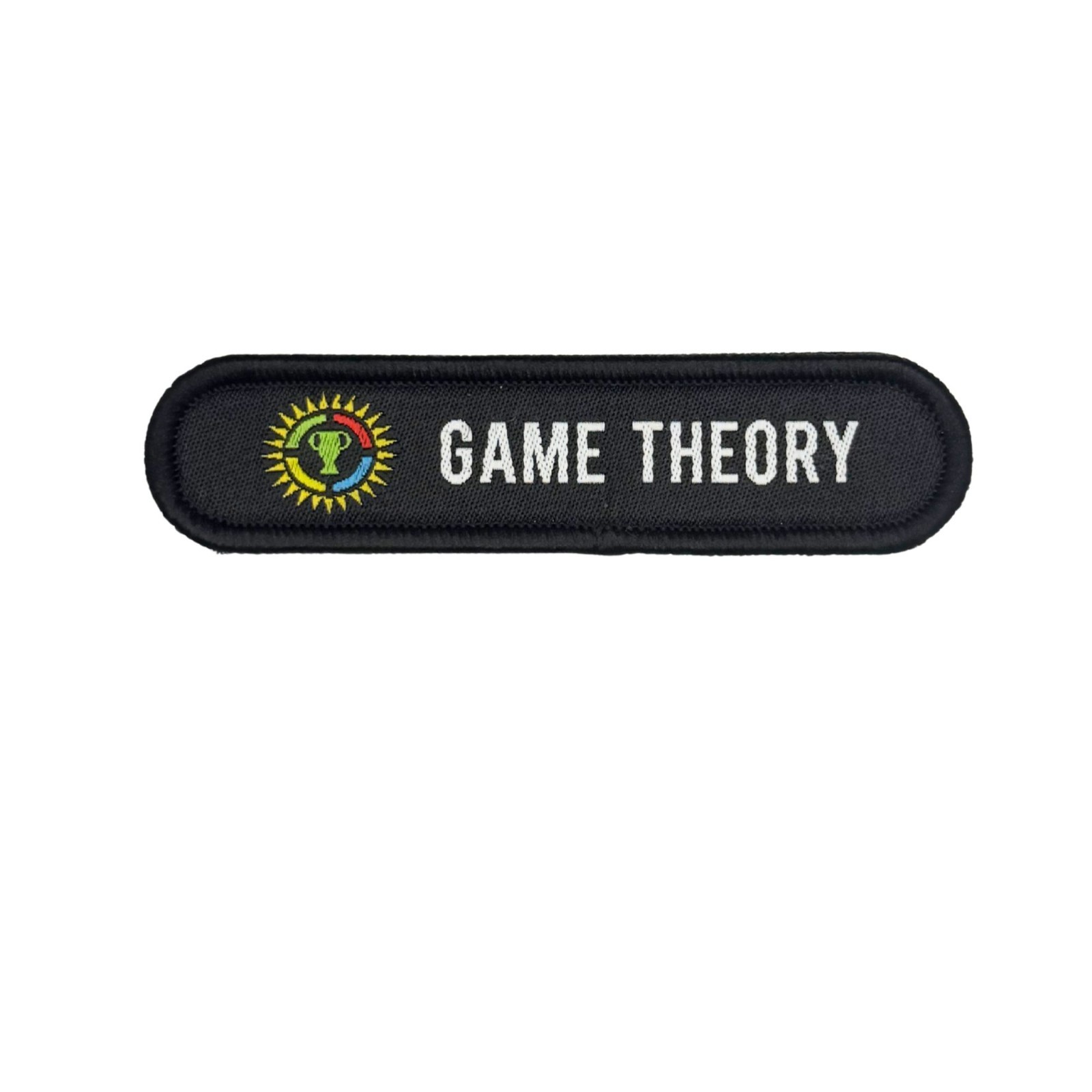 Game Theory Unlock Achievement Inspired Hook Fastener and Loop Woven Patch 3.5