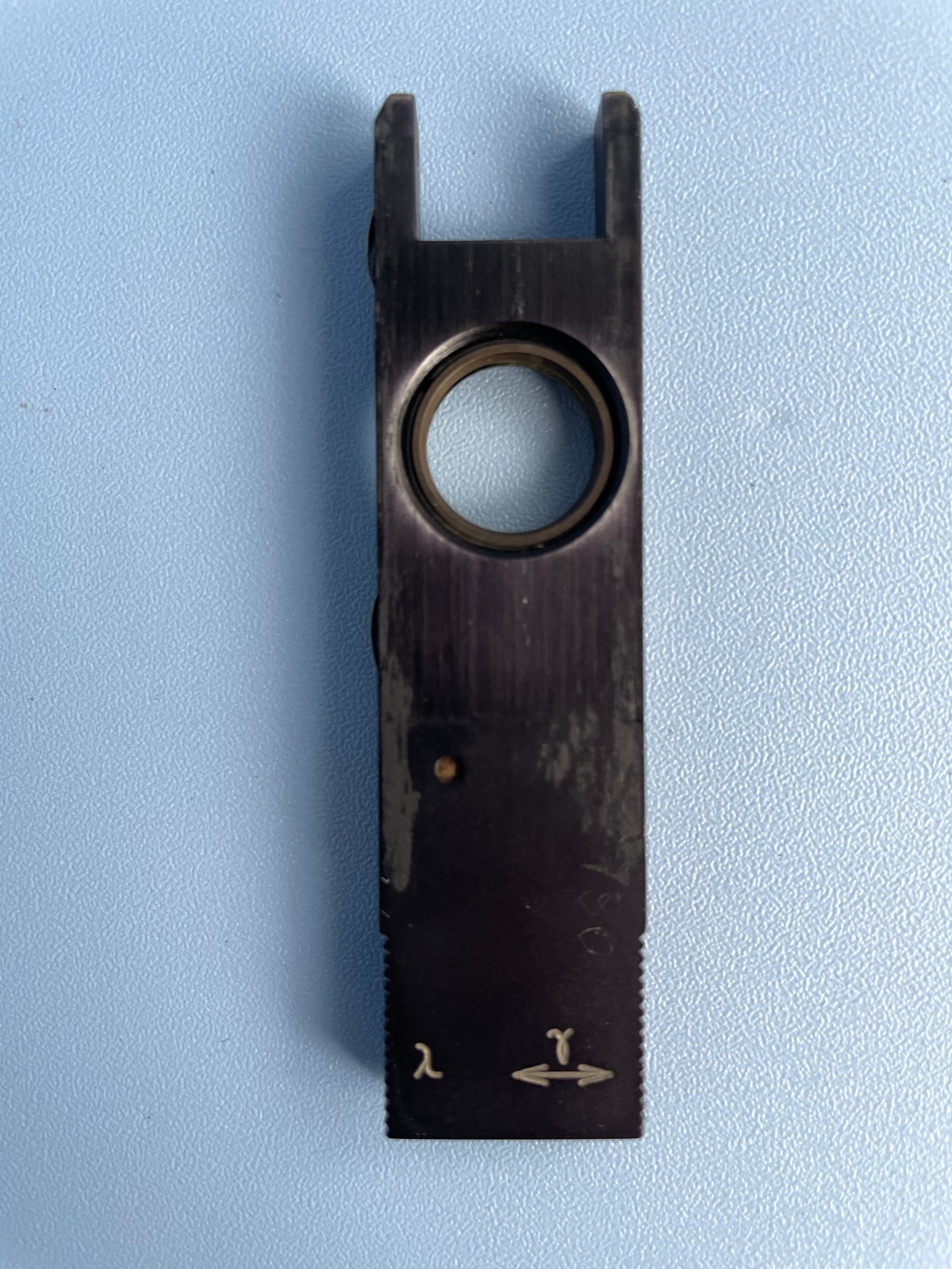 Leitz Polarized Microscope Accessories - Compensation Insert λ wave plate
