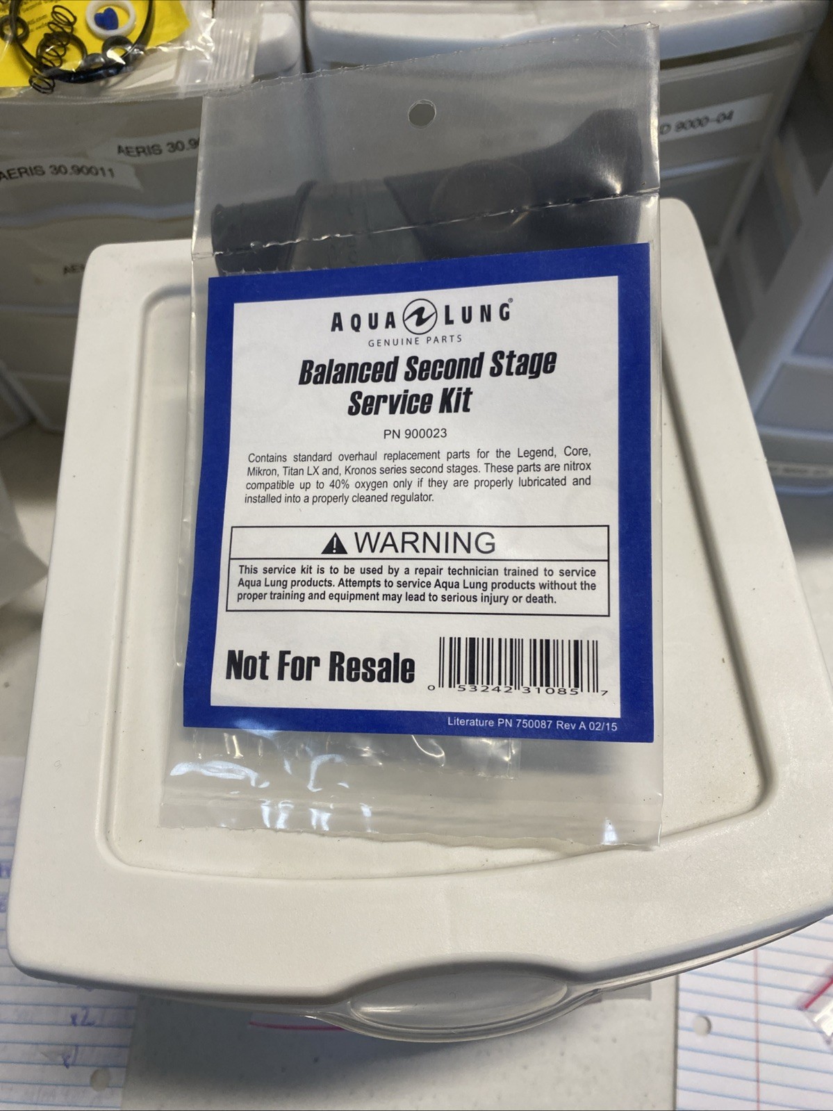 Aqualung Balanced Second stage Service Kit