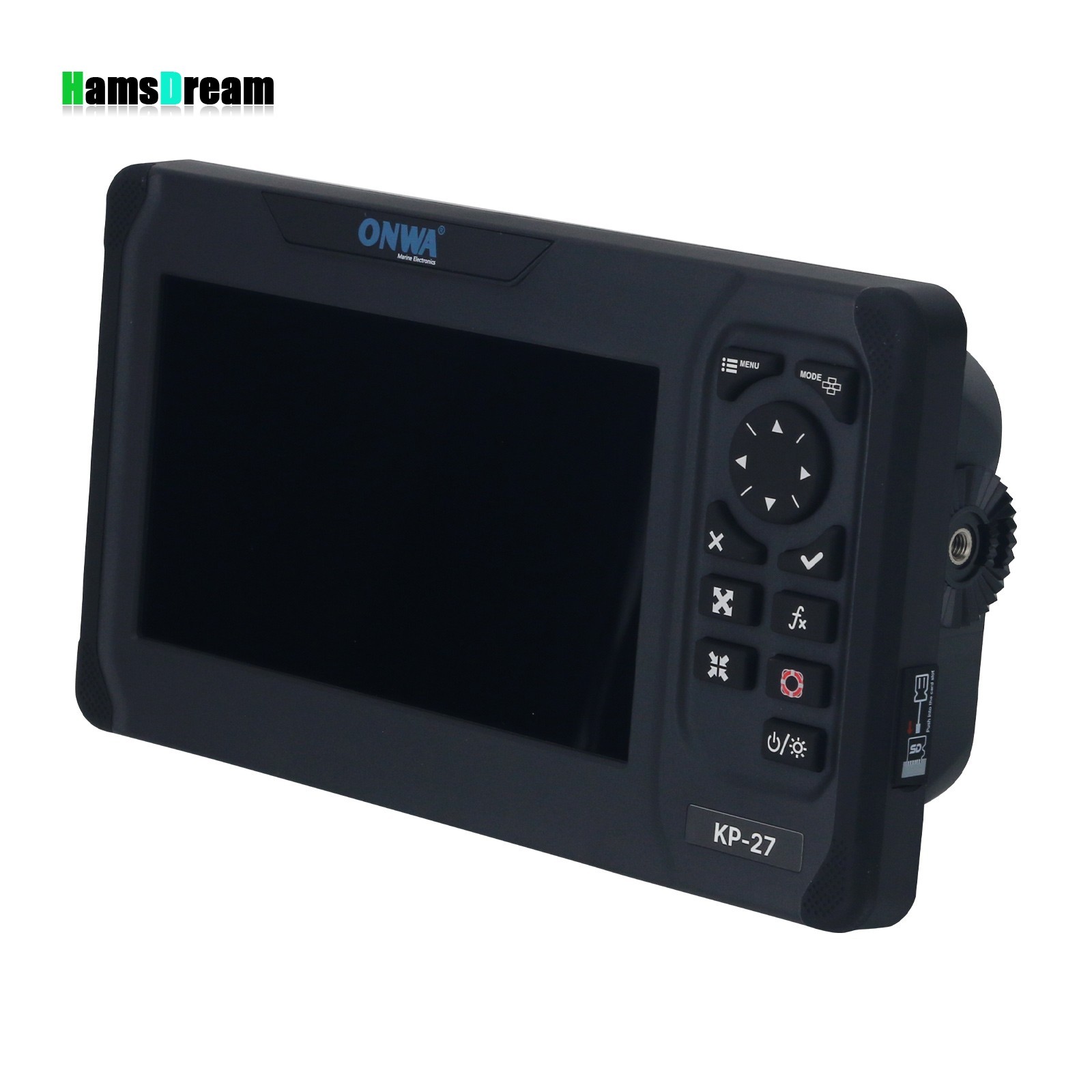 ONWA KP-27 7" 800x480 GPS Chart Plotter Marine Chartplotter w/ GPS Antenna