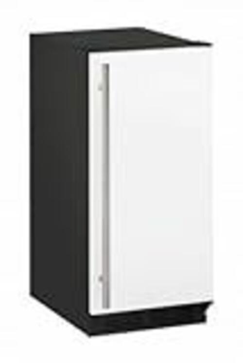 U-Line UCLR1215W40B 15" Clear Ice Machine w Pump 60 lbs. Daily Ice  White