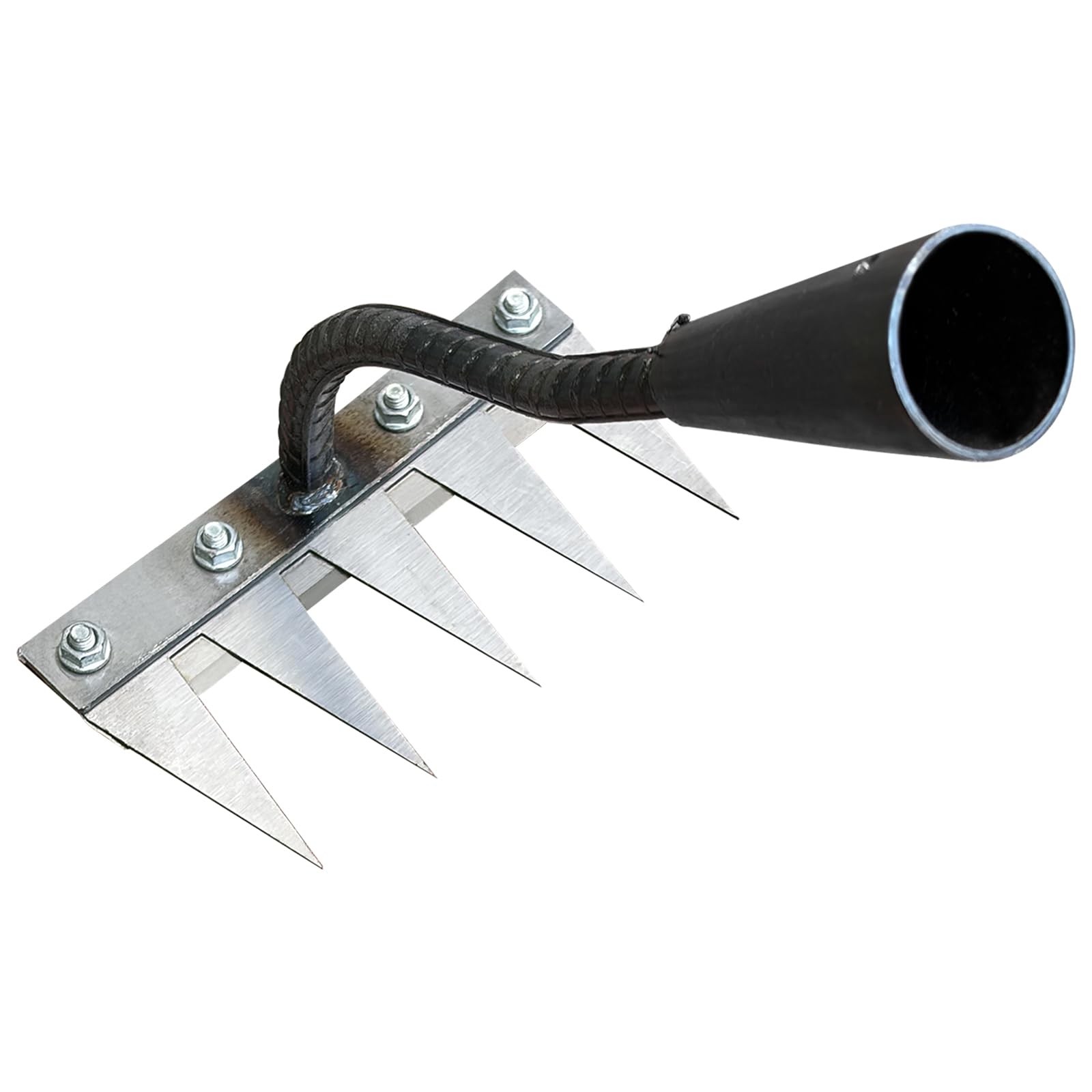 Ironrake The Heavy-Duty Iron Weeding Rake,1pc Iron Rake for Gardening and Wee...
