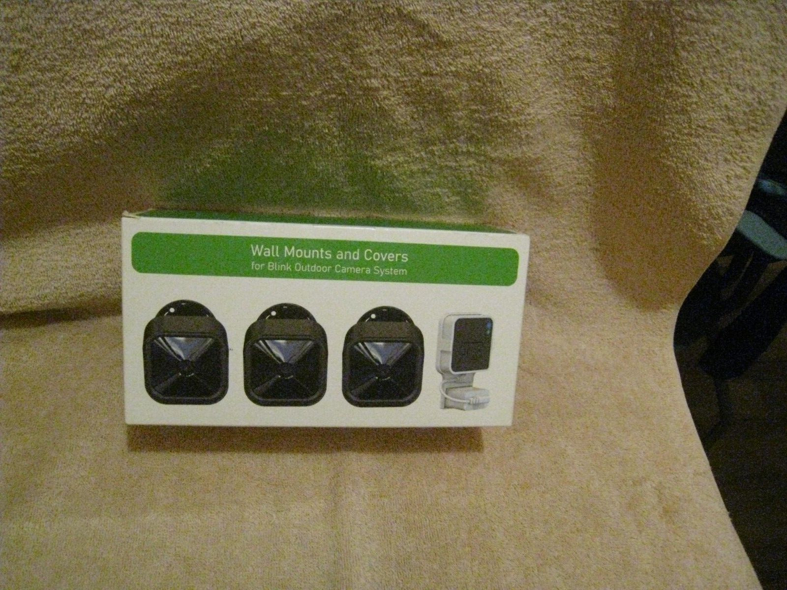 BLINK Outdoor Camera System PACK OF 3 Wall Mounts & Covers NEW Black w/USB cable