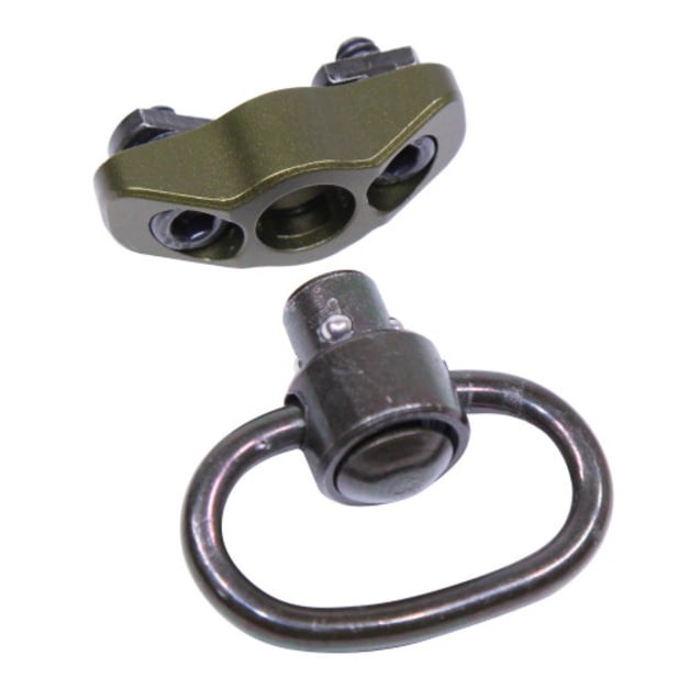 Guntec USA QD Swivel w/Adapter For M-Lok System, Gen 2, : SWIVEL-MLK-G2-GREEN