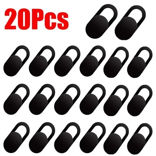 20x Webcam Cover Slim Slider Camera Shield Privacy Protect Sticker For Laptop PC