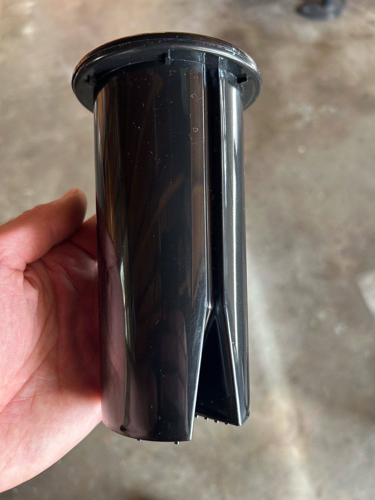 Fusion Juicer MT-1020-1 Replacement Part Food Pusher Plunger Red