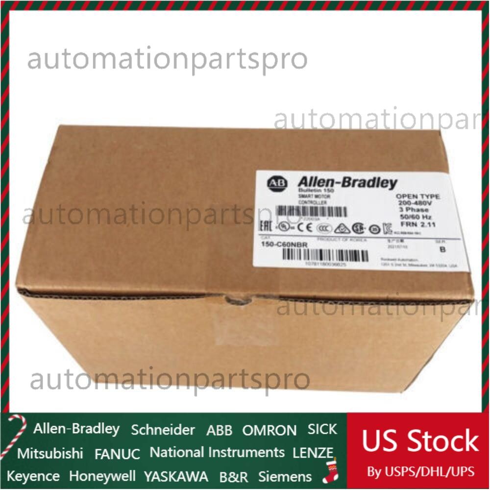 AB SMC Smart Motor Controller 150-C60NBR Sealed In Stock 150C60NBR US Free Tax