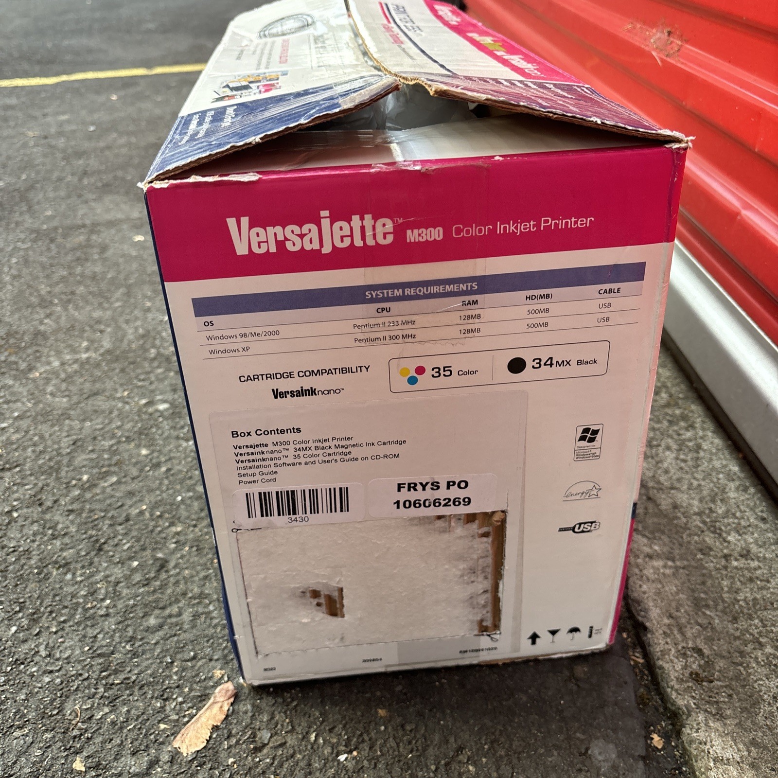VersaJette M300 printer new in box, NO OS