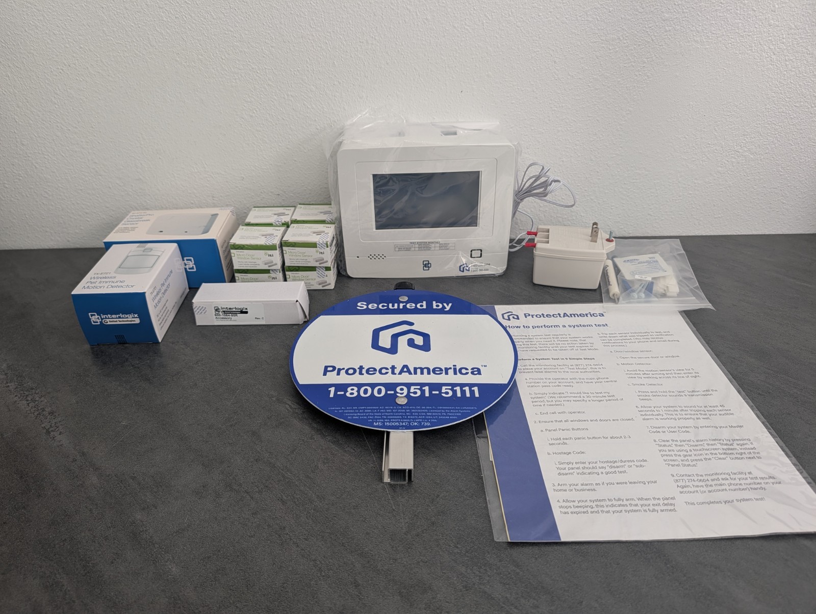INTERLOGIX SIMON XTi 5 XTi-5 WIRELESS ALARM SECURITY SYSTEM CONTROL PANEL NIB
