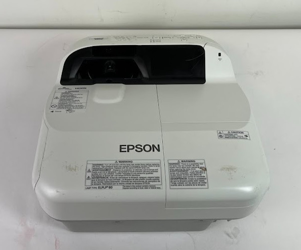 Epson PowerLite 585W H602A Projector w/ Remote