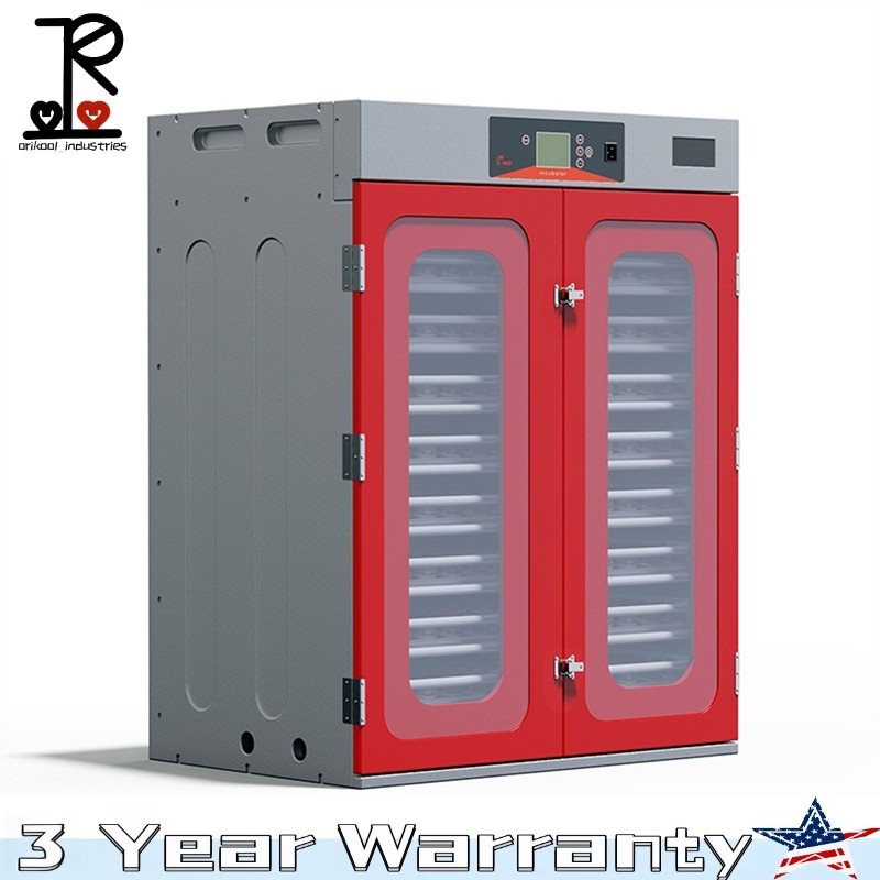 1000-Egg Incubator Digital Hatcher w/ Automatic Temperature & Humidity Control