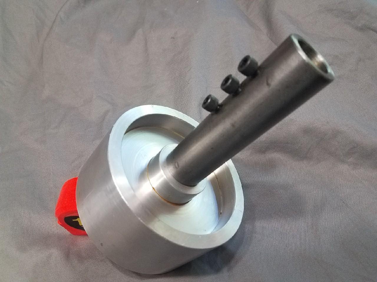 4.75 X 2.25 in Industrial Belt Sander Drive Pulley with 7/8" Motor Shaft Adapter