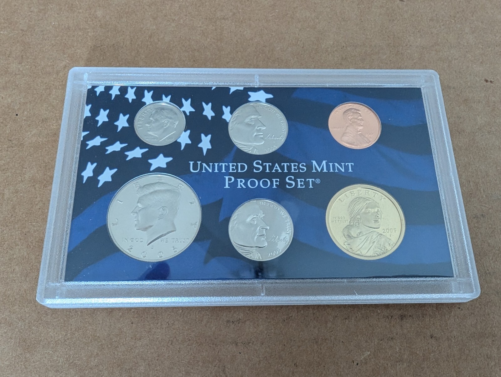 2005 Clad Proof Set U.S. Mint Original Packaging OGP COA - 11 COINS