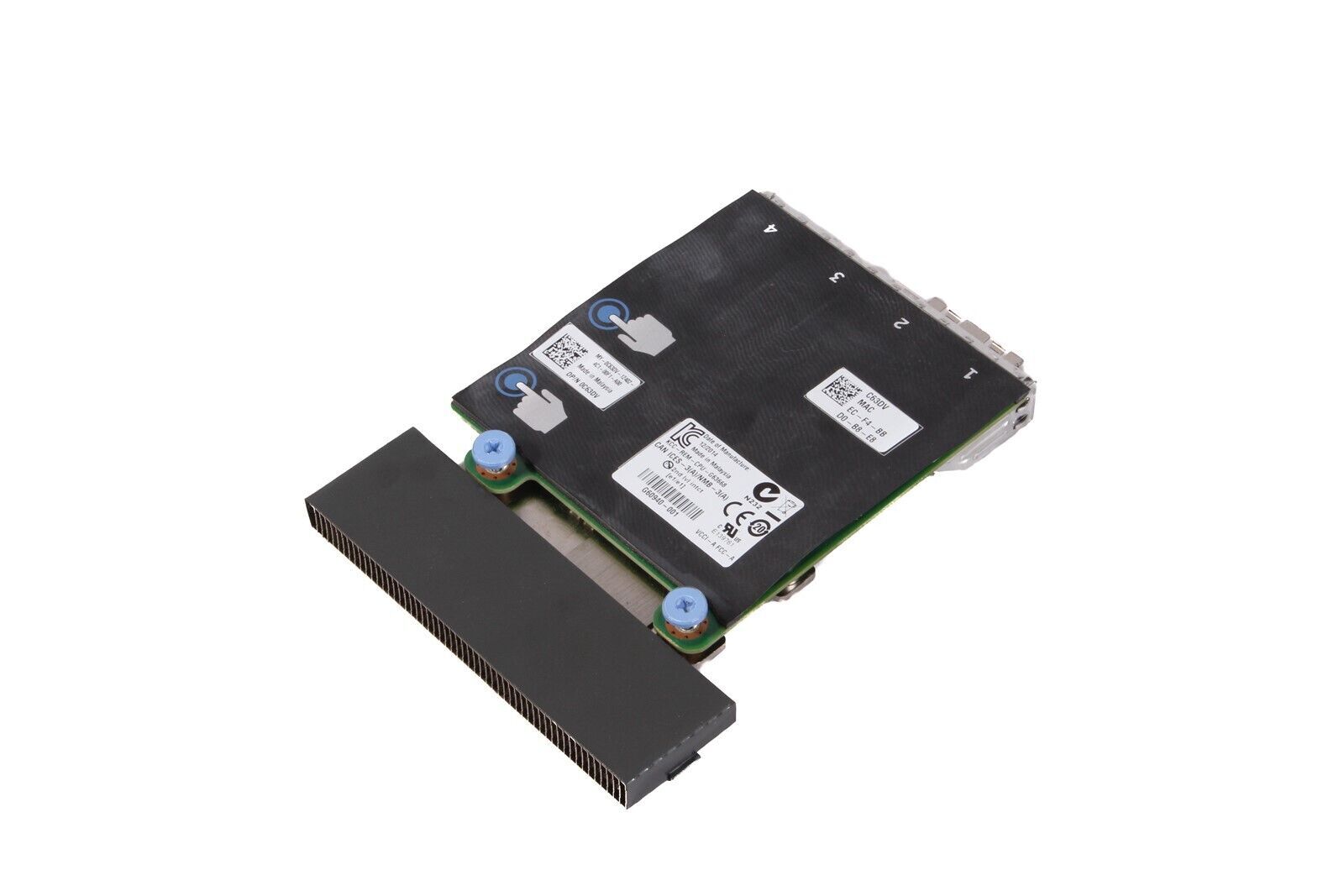 Dell Intel X520 2x 10Gb SFP 2x i350 1GbE Network Daughter Card 0C63DV C63DV