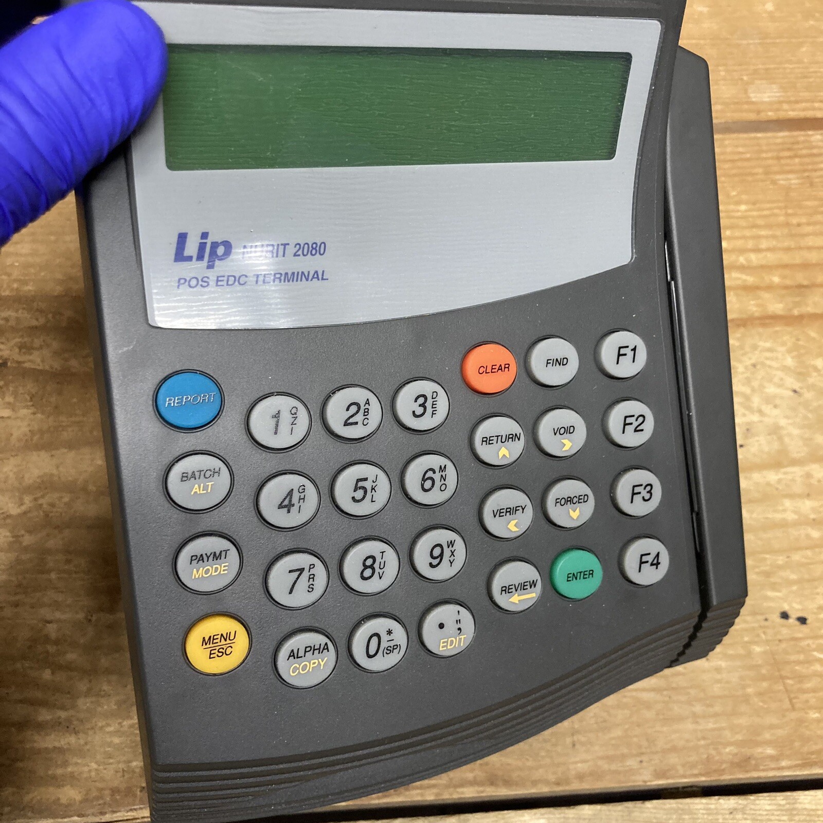 Lipman Electronic Nurit 2080 POS Terminal