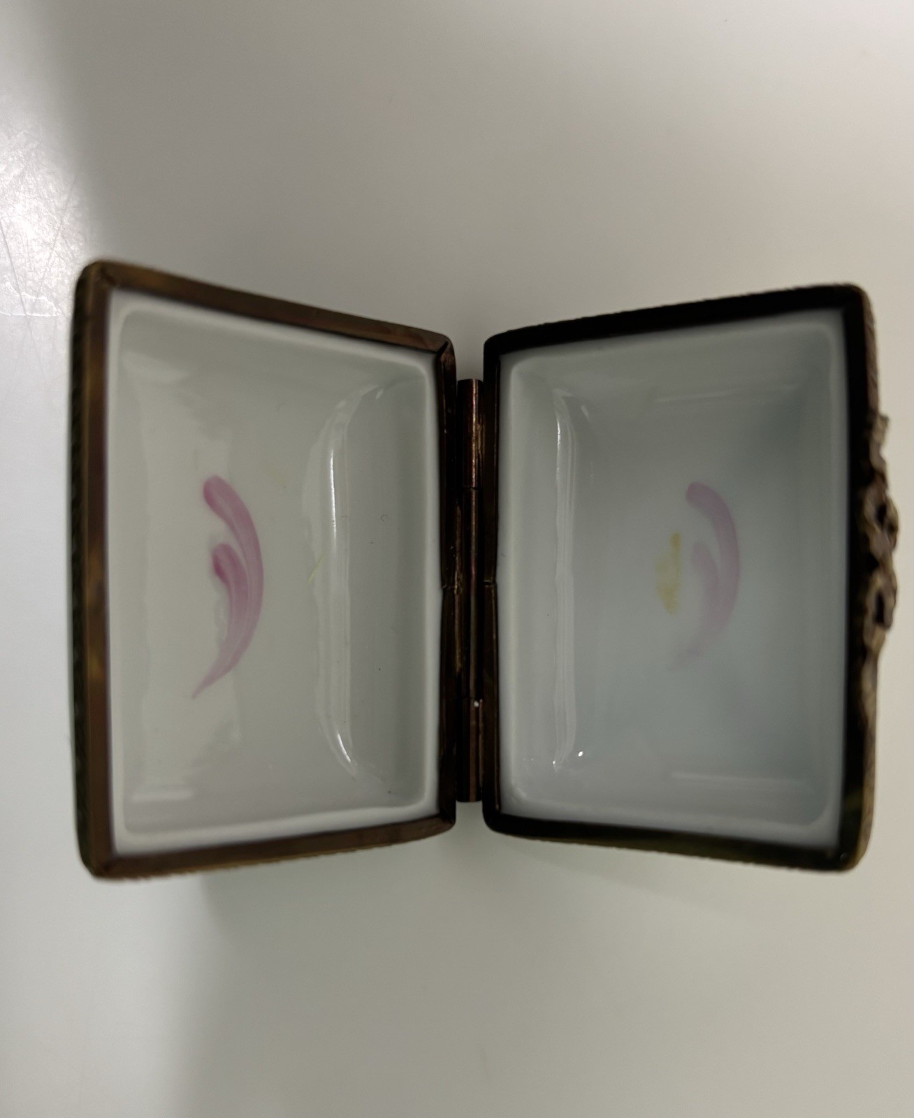 Limoge Handpainted Trinket Box