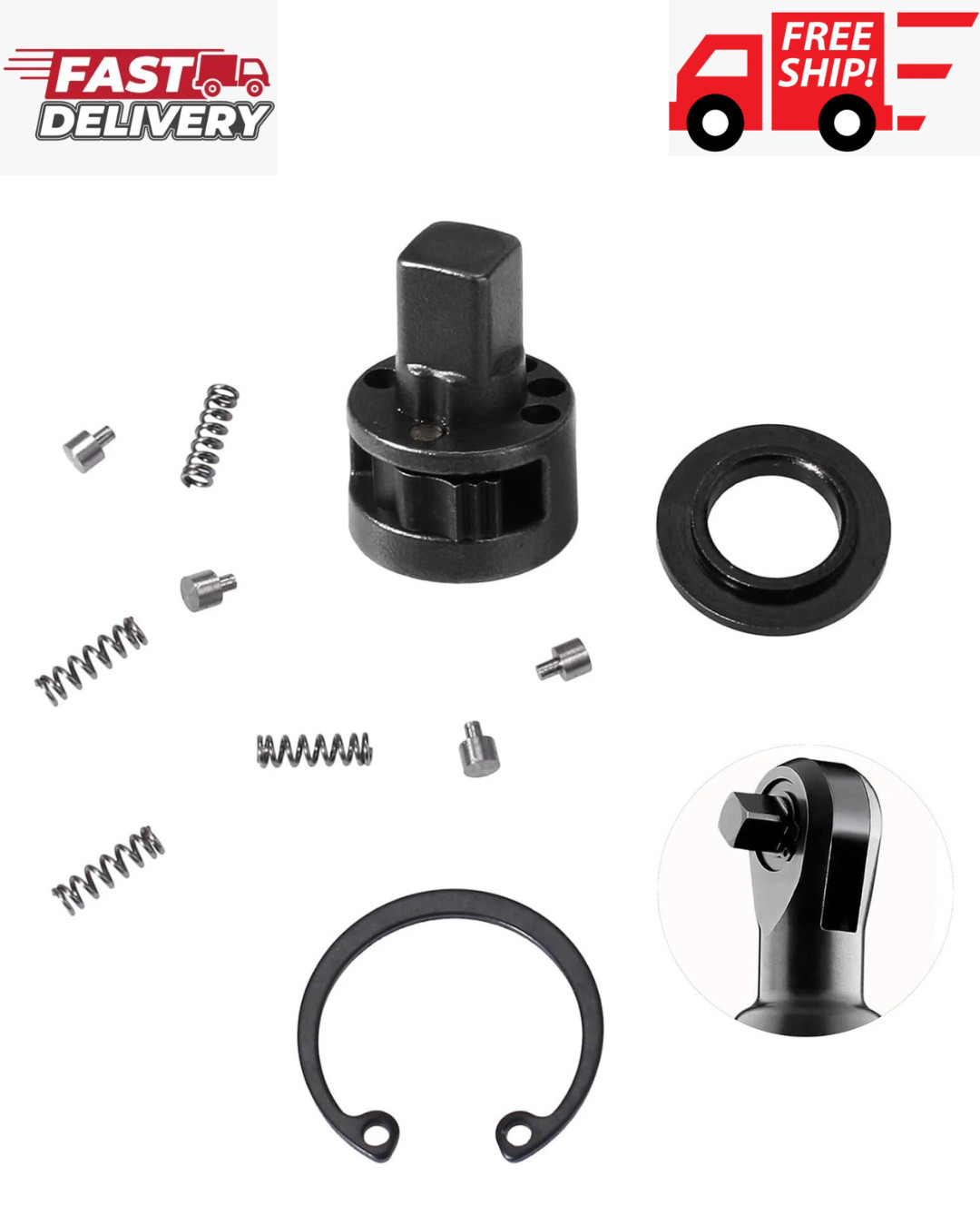42-06-1030 3/8" M12 Ratchet Head Anvil Service Kit for Milwauke-e R...