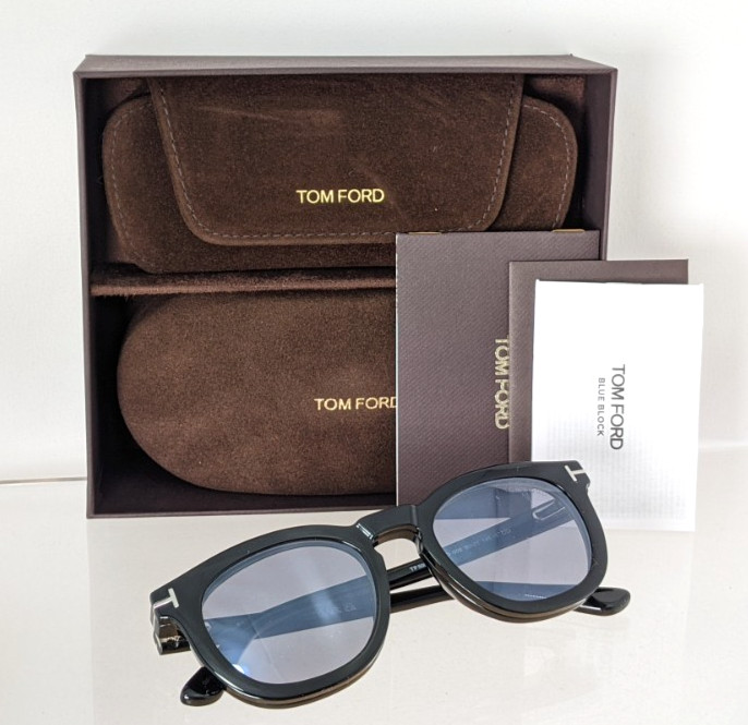 Authentic Tom Ford TF 5993 Eyeglasses 005 FT 5993-B 50mm Photochromic Clip On