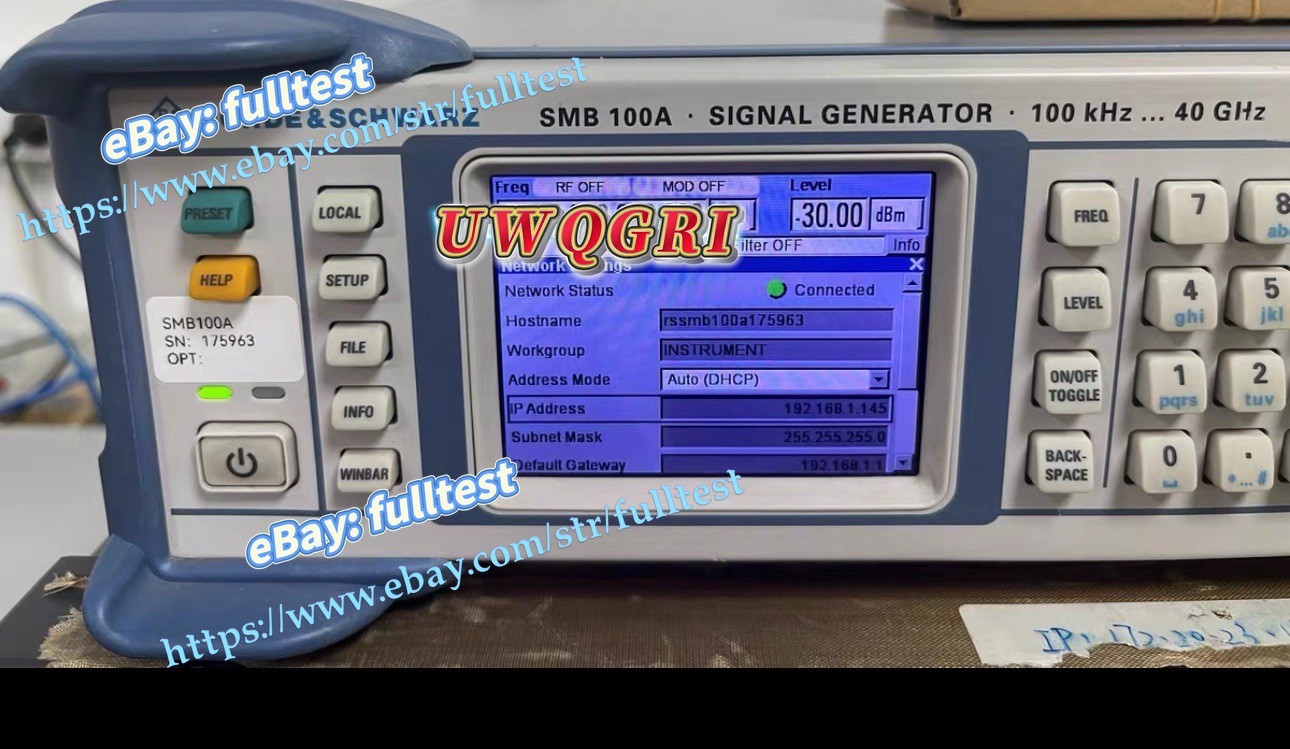 1PCS Rohde & Schwarz SMB100A RF Microwave Signal Generator