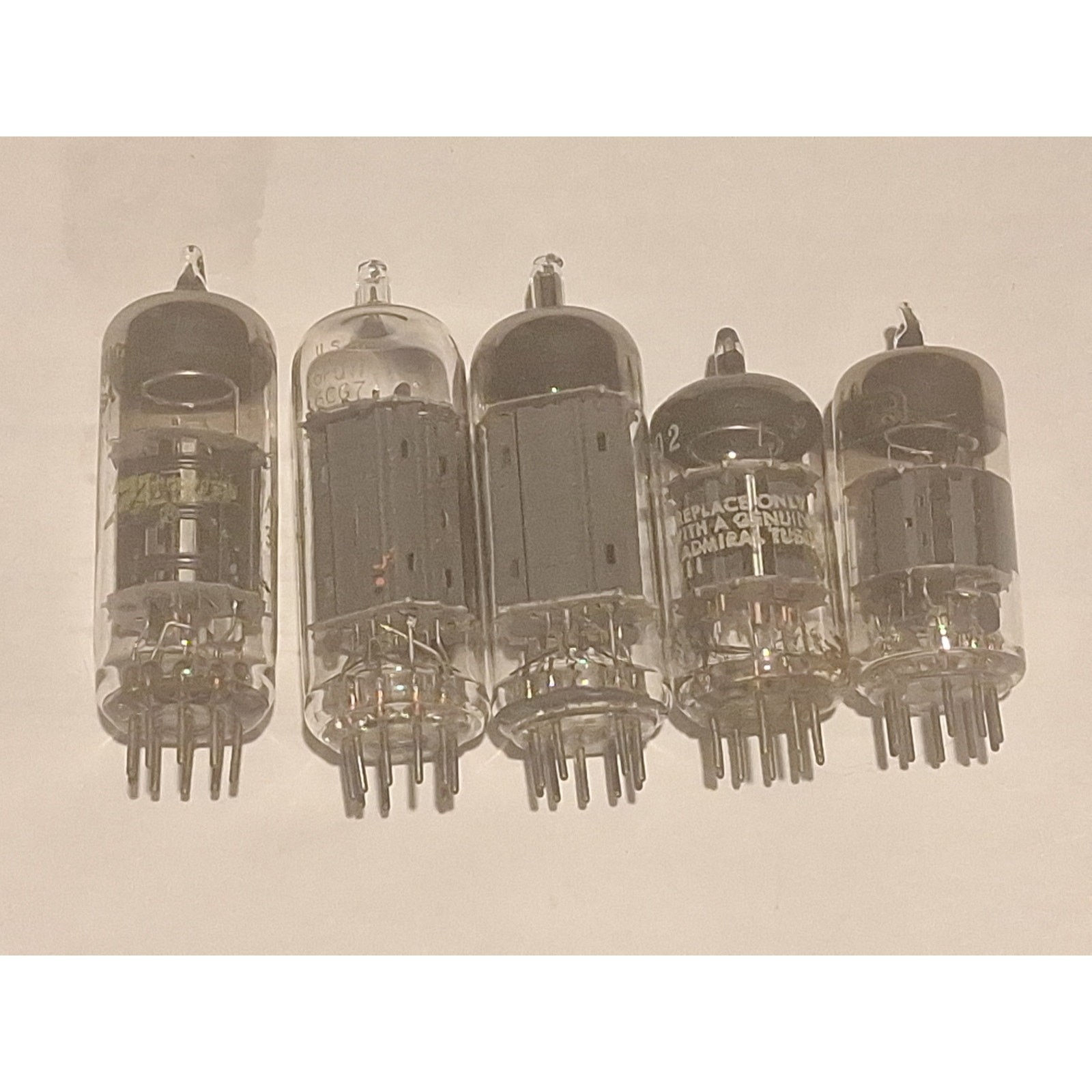 Mixed Lot Vintage Vacuum Tubes 10GN8 6FQ7 6CG7 6GU7 6JW8 ECF802 6KZ8