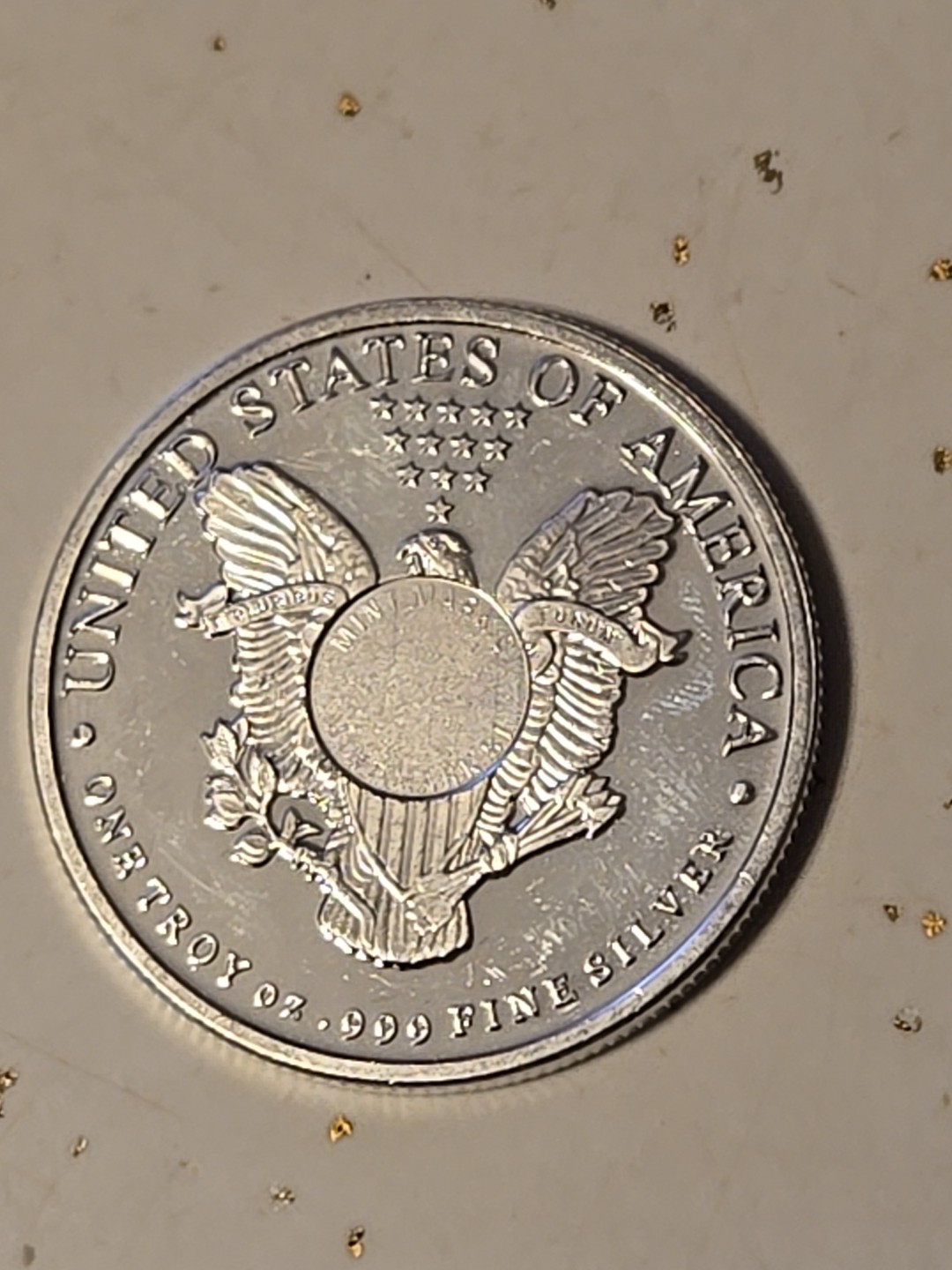 1 TroyOz Silver Round .999 SMI