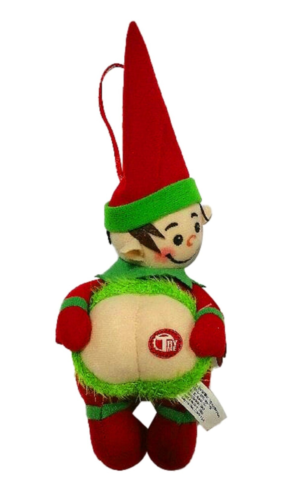 Stocking Stuffers Farting Elf 8 Inch Christmas Tree Ornament Deck the Halls Fun