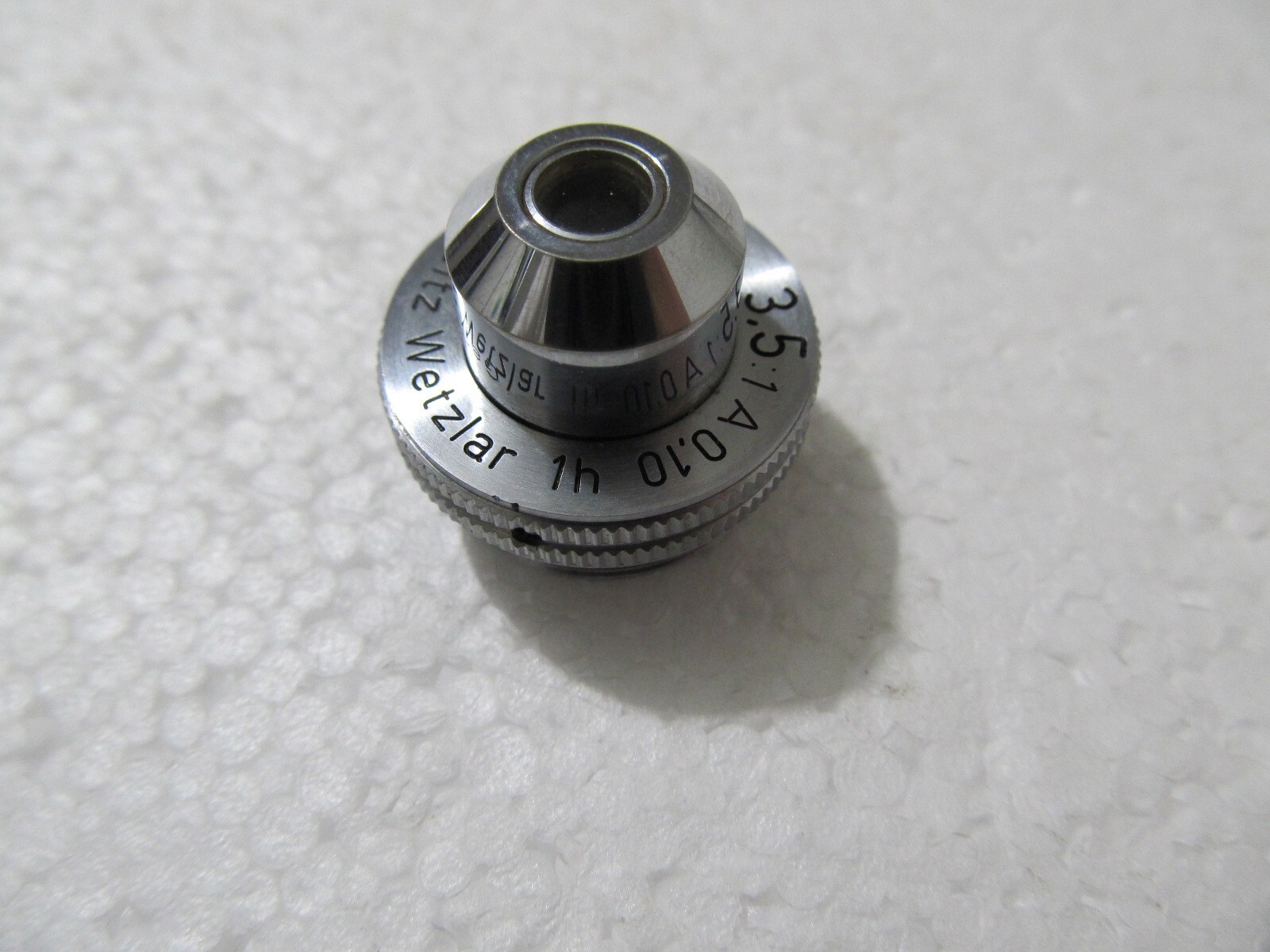 Leitz Wetzlar 170/- 3.5:1 A 0.10 1h Microscope Objective