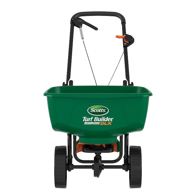 Scotts Turf Builder EdgeGuard DLX Broadcast Spreader 46-lb Capacity Compatible