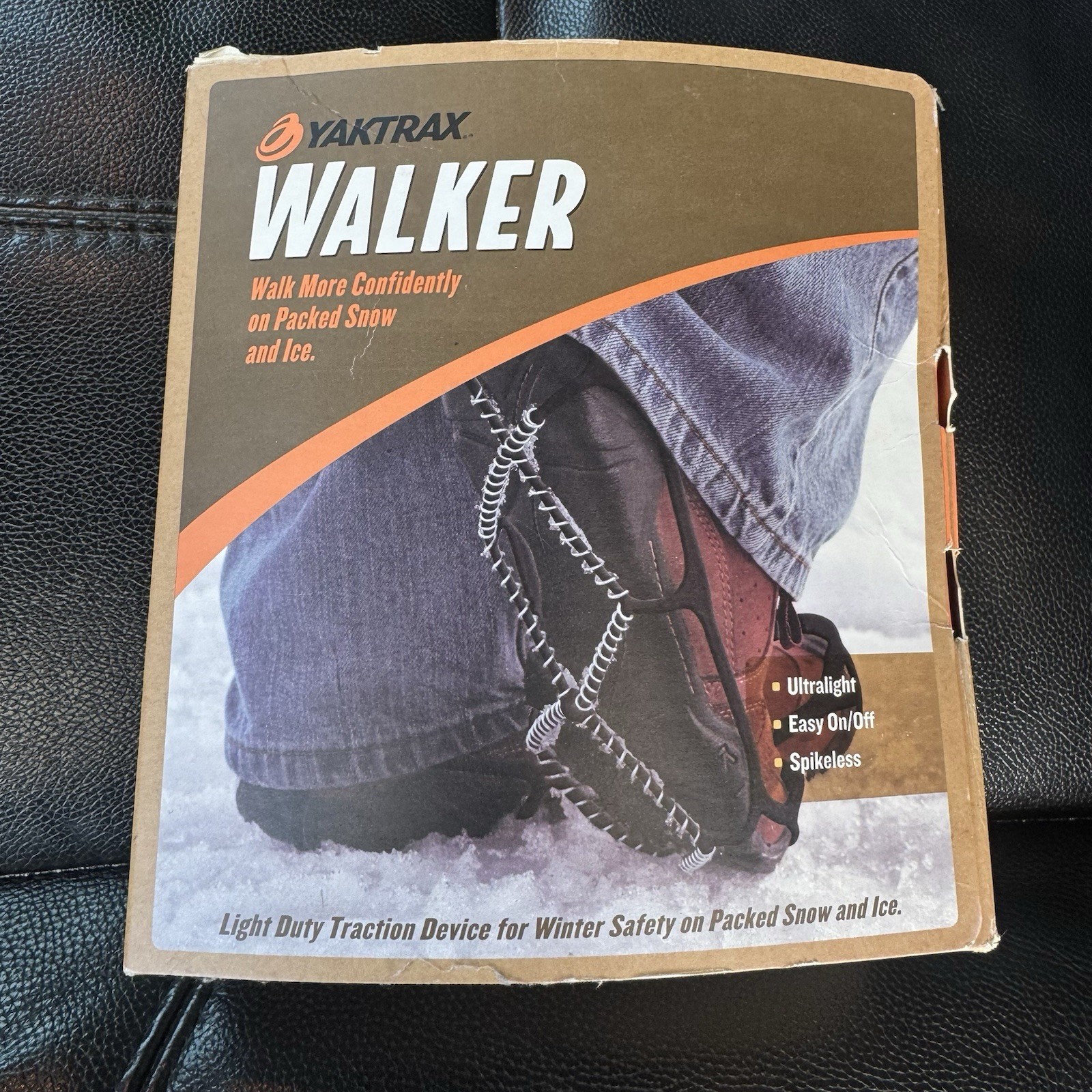 Yaktrax Walker Small Black Traction Cleats