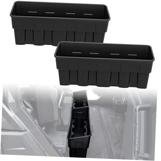2PCS Rear Seat Under Seat 13L Storage Boxes for Polaris XPEDITION XP 5/ADV 5