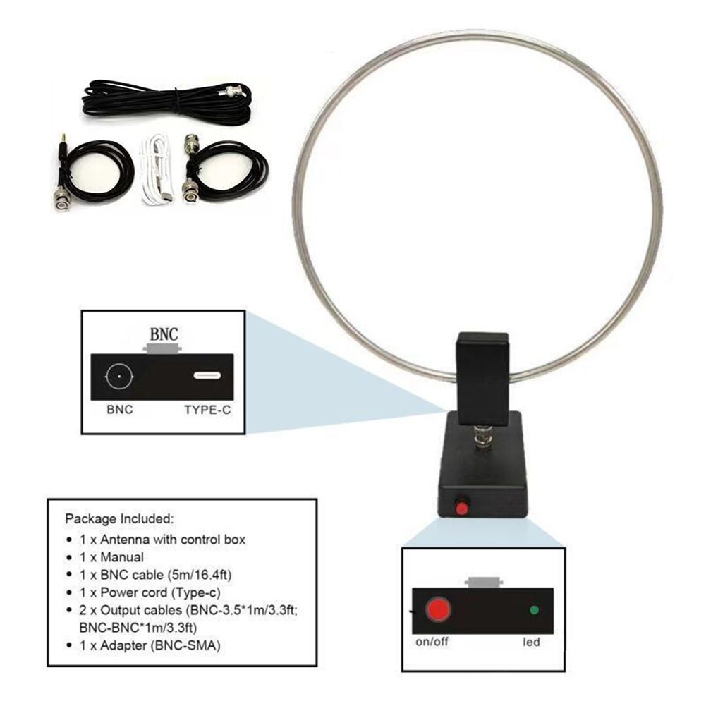Portable Shortwave Solution GA800 Active Loop for Radios