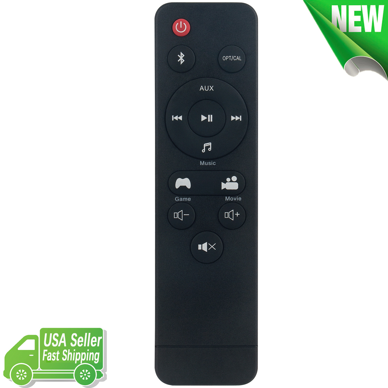 Replace Soundbar Remote Control for ONN Sound Bar 100008045 100024201 100002635