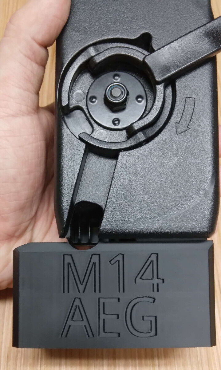 TM/CYMA M14 AEG Airsoft Odin Speedloader Adapter (Black)