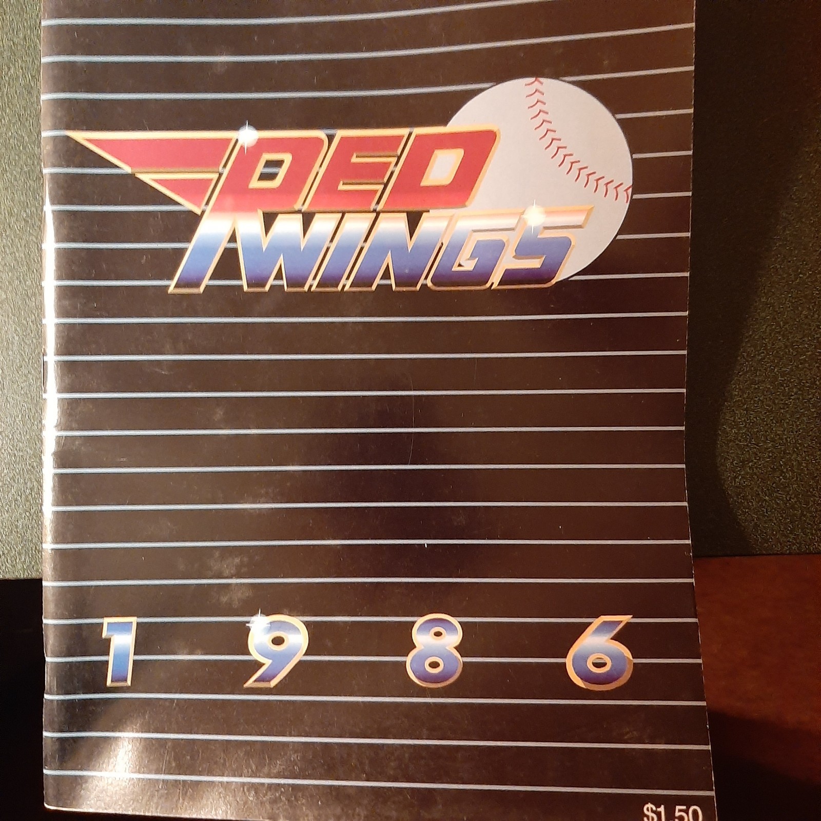 1986 Rochester Red Wings Program (unscored)