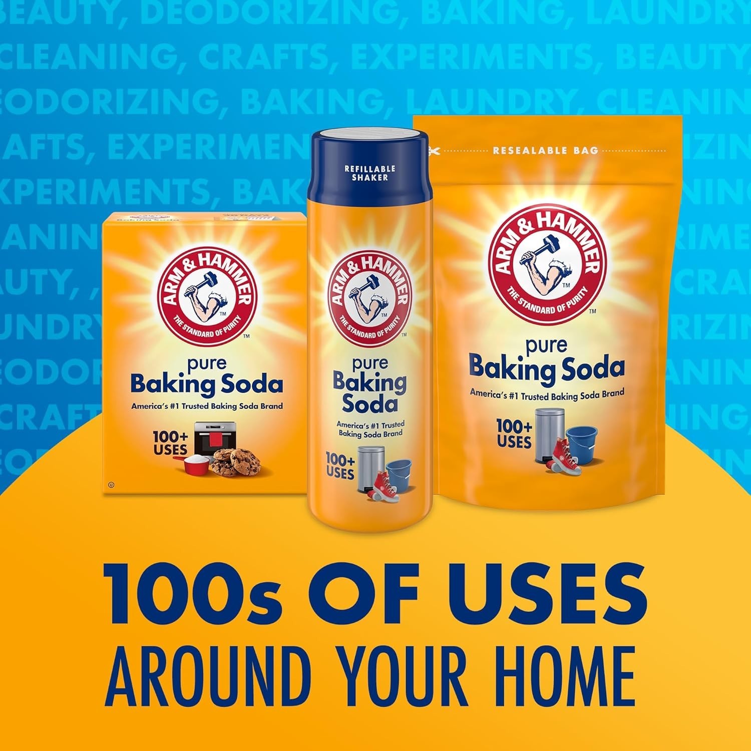 Baking Soda, 1 Pound Pack of 12