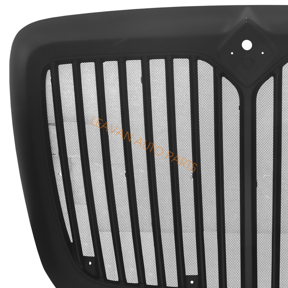 Fit 2008-2018 International Prostar Black Grille Grill With Bug Screen