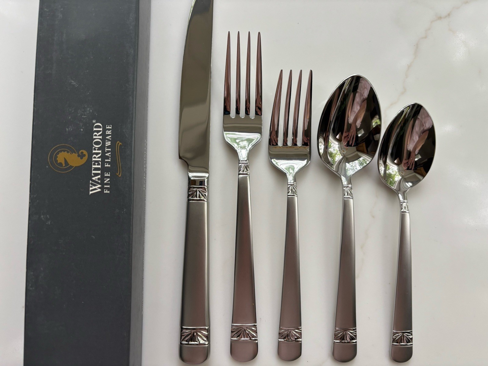 Waterford WICKLOW MATTE - 5pc Place Setting - NEW