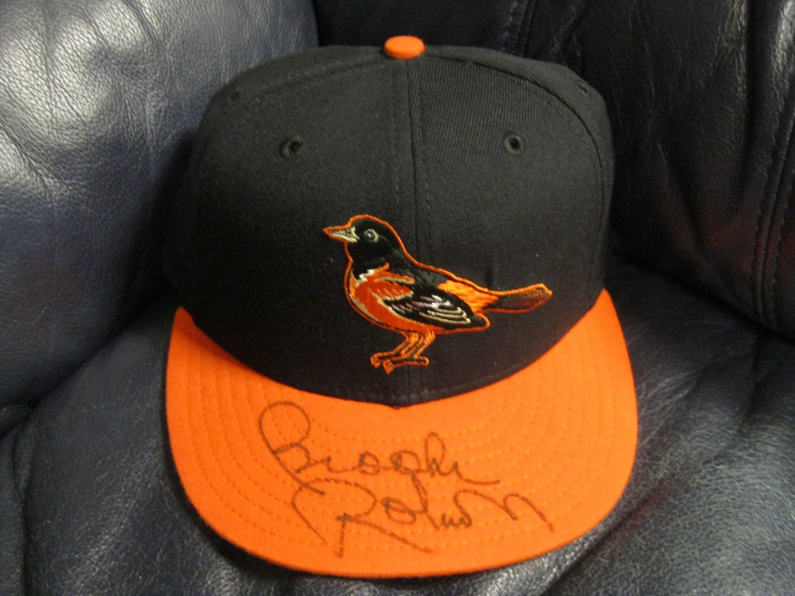 Brooks Robinson Autographed Baseball Hat