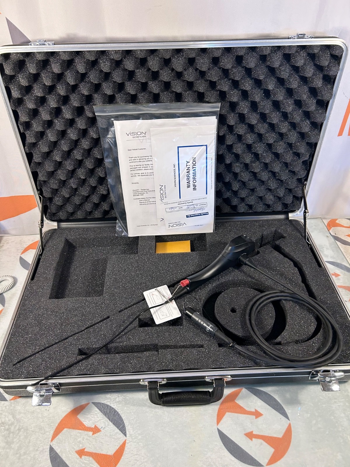 Vision Sciences ENT-5000 Flexible Endoscope with Case