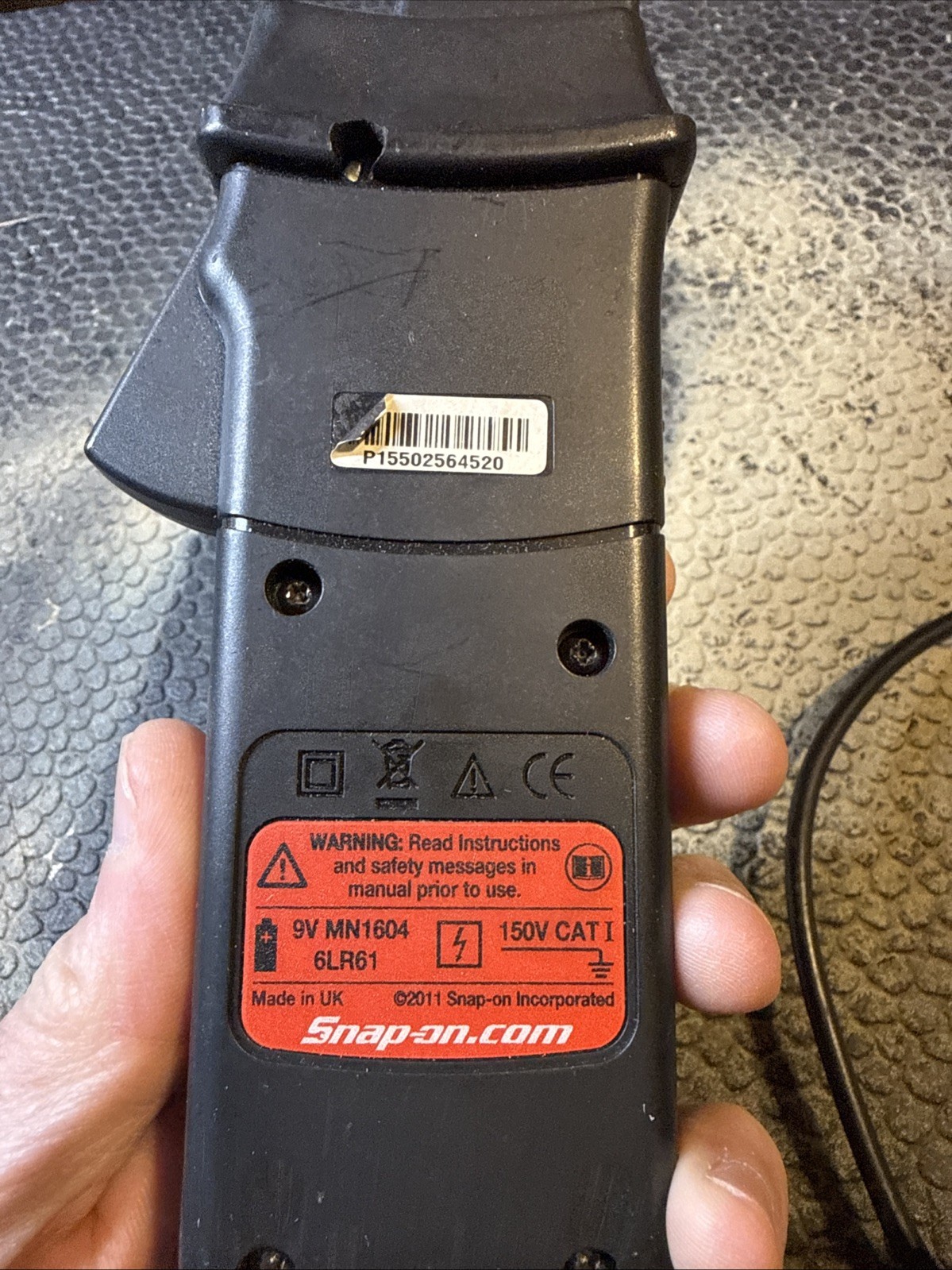 Snap-On Tools EETA308D Low Amp AC/DC Probe Diagnostic Tool b3