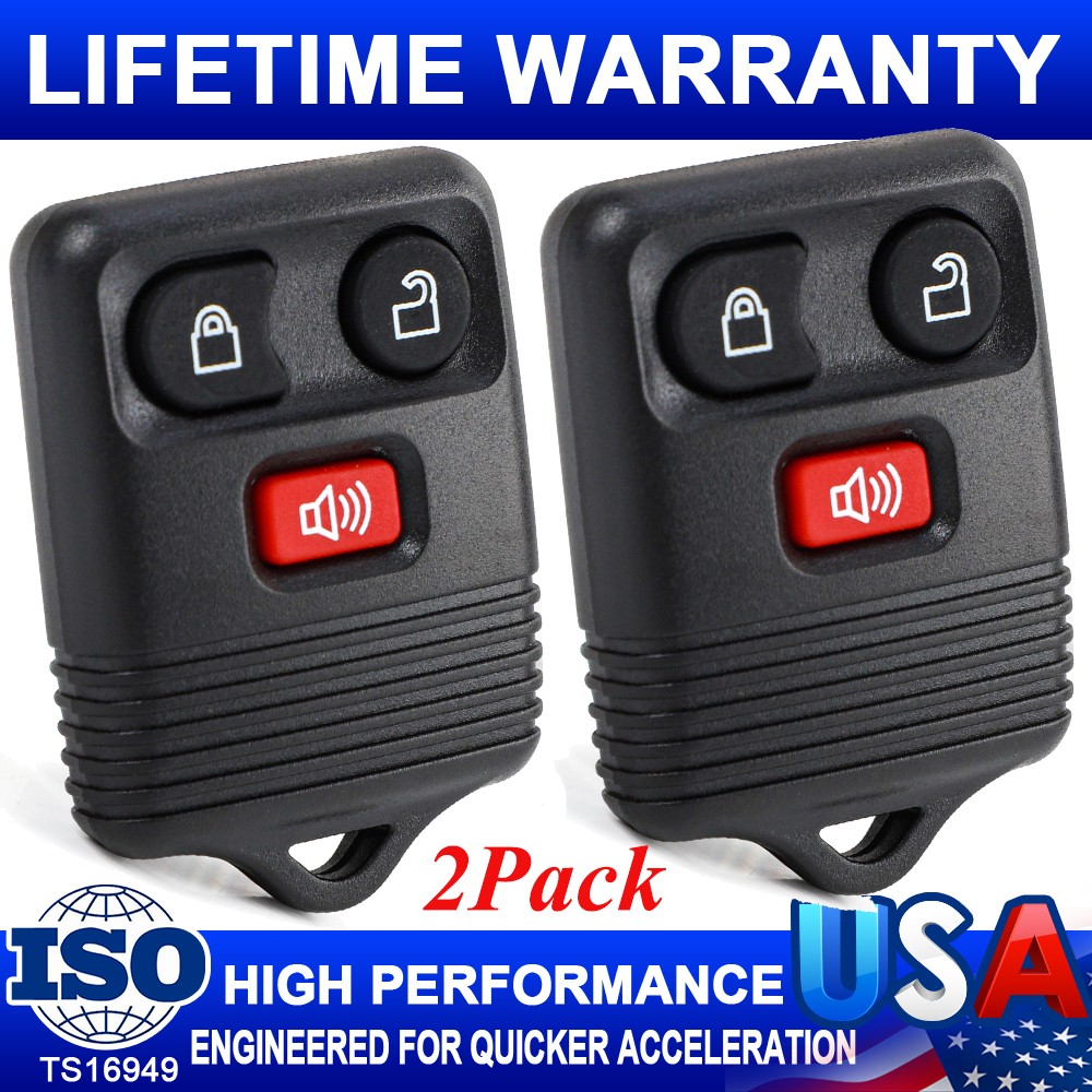 2X Keyless Entry Remote Control Key Fob Transmitter For Ford F150 F250 2005-2010