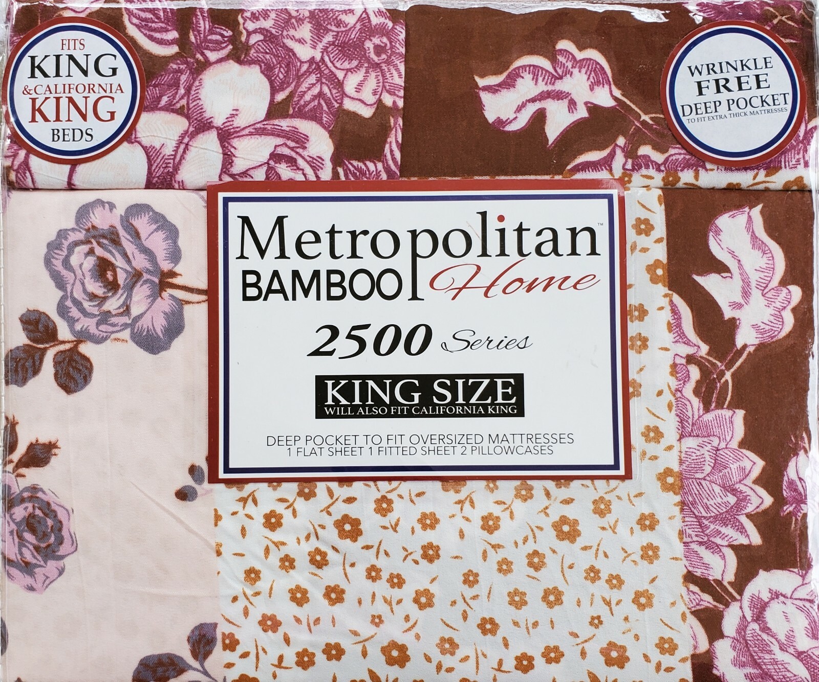 King Size Metropolitan Bamboo 4pc Sheet Set
