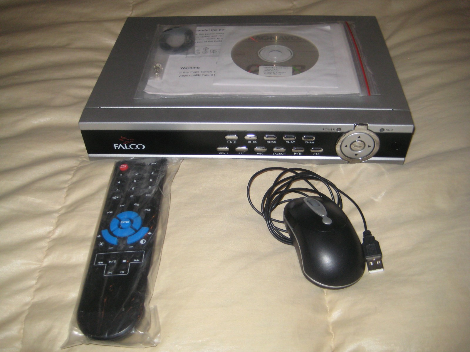 LUXOR Direct LX-8LITE Pro Series 8Ch. H.264 Hexaplex DVR Security Surveillance