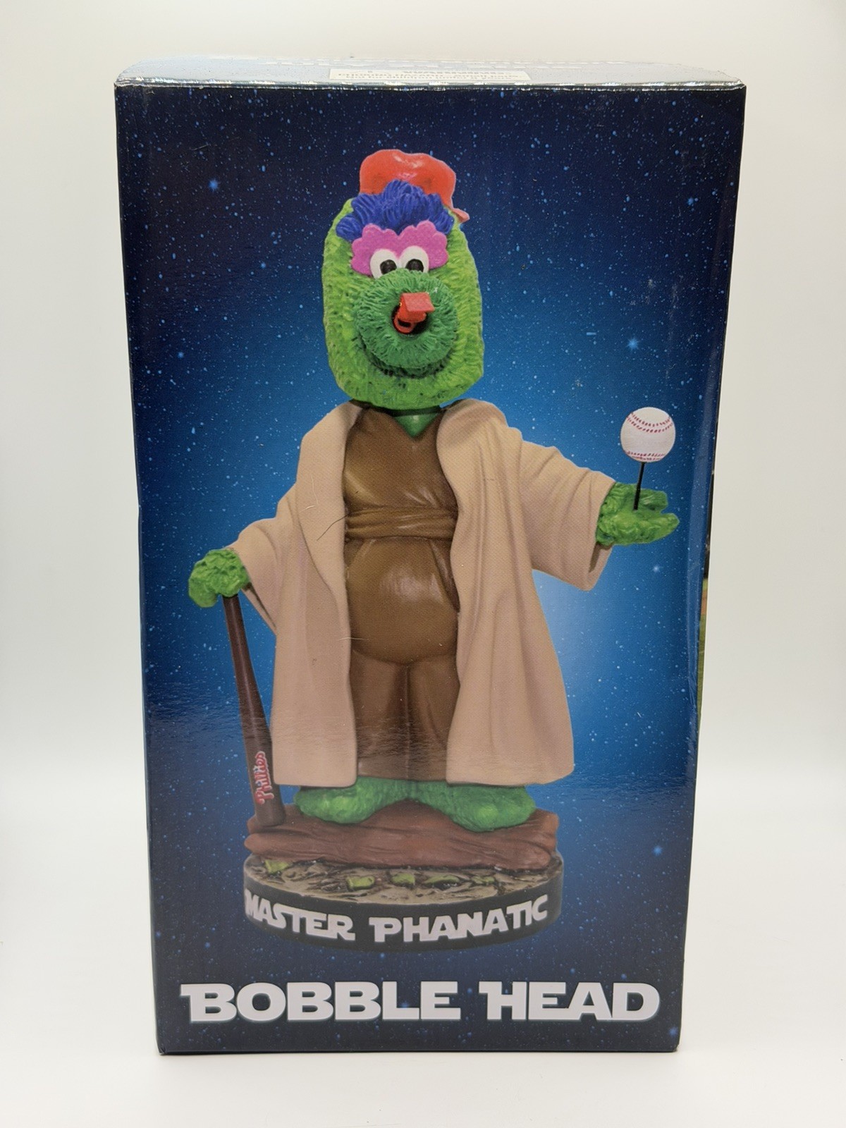 2016 Phillie Phantic "Master Phanatic" StarWars Phillies Bobblehead Original Box