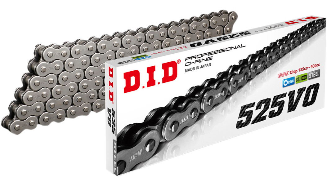 D.I.D 525VO Professional O-Ring Motorcycle Chain DID 520 - Choose Length