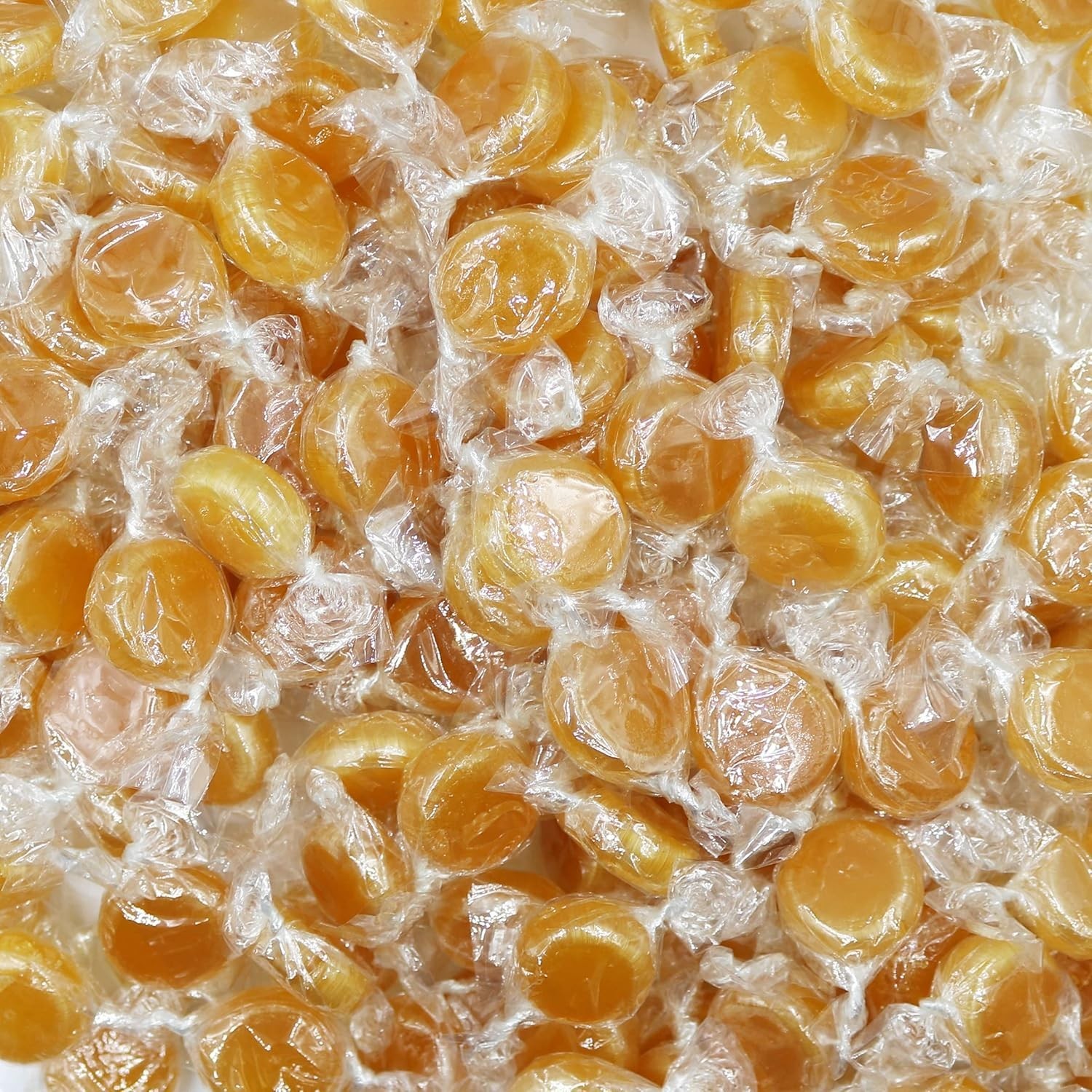 FirstChoiceCandy Individually Wrapped Butterscotch Hard Candy Disc Buttons