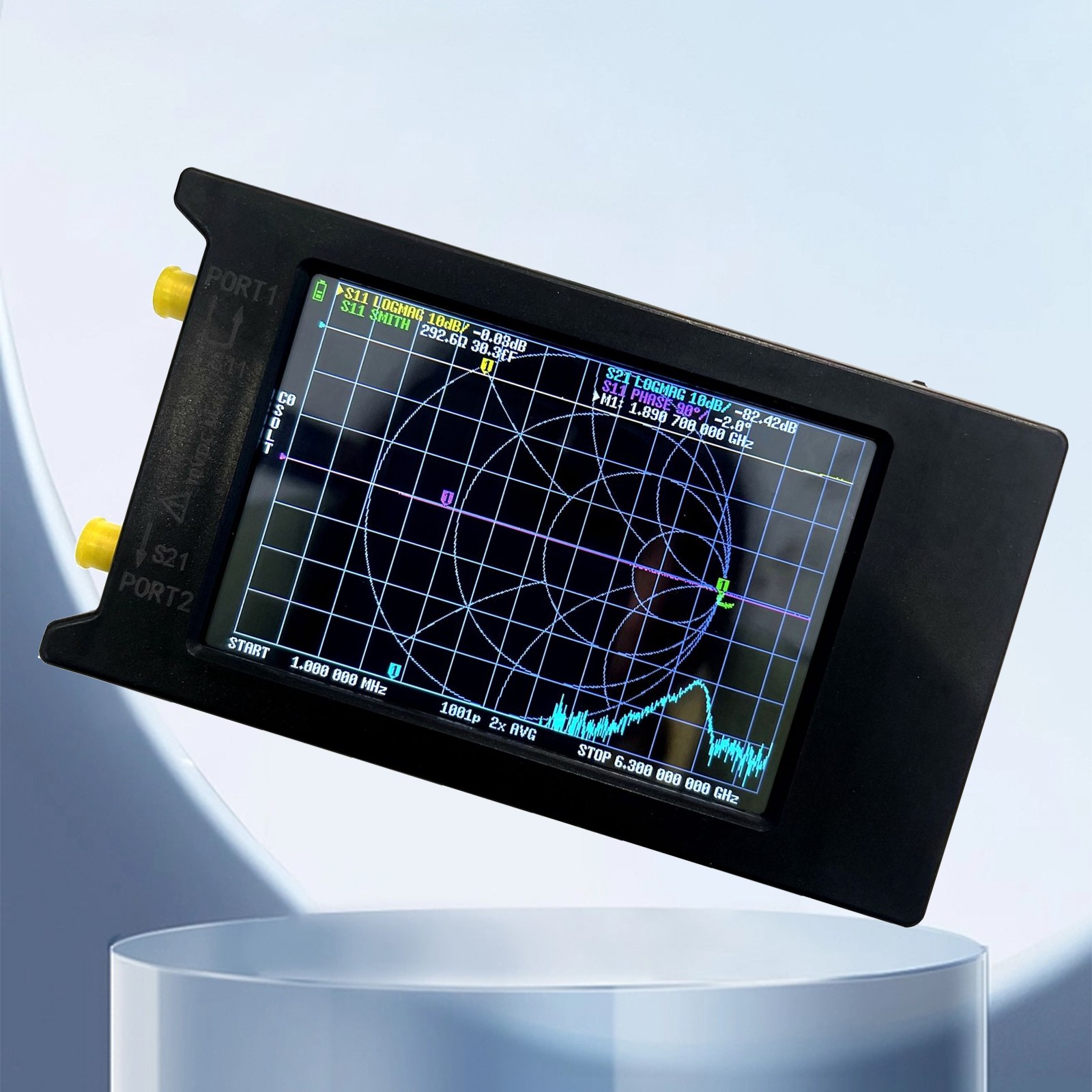 50KHz-6.3GHz LiteVNA-64 VNA Analyzer Vector Network Analyzer Antenna Analyzer